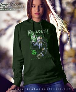 Megadeth Shirt Rust in Peace Anniversary women hoodie