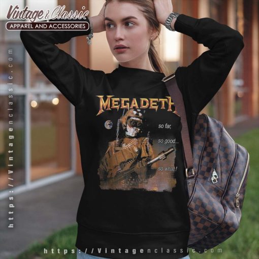 Megadeth Shirt So Far So Good So What Nuclear