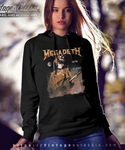Megadeth Shirt So Far So Good So What Nuclear Women Hoodie