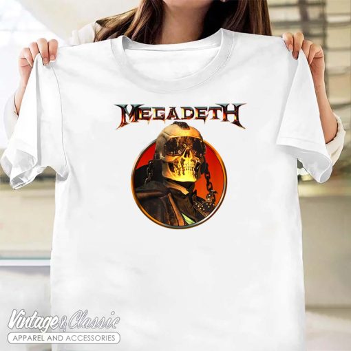 Megadeth Shirt The Sick The Dying and The Dead Circle Vic