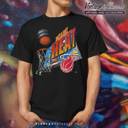 Miami Heat Logo Basketball Graphic Shirt