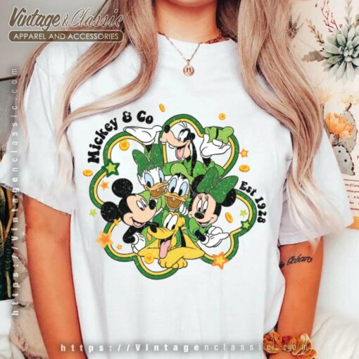 Mickey and Co Est 1928 St Patricks Day Shirt