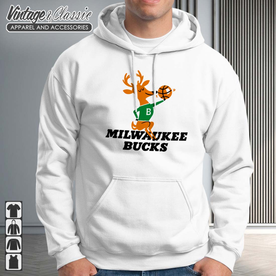 Nike Logo Milwaukee Bucks Shirt - High-Quality Printed Brand