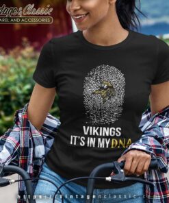 The Minnesota Vikings Its In My Dna Football T-Shirt - T-shirts