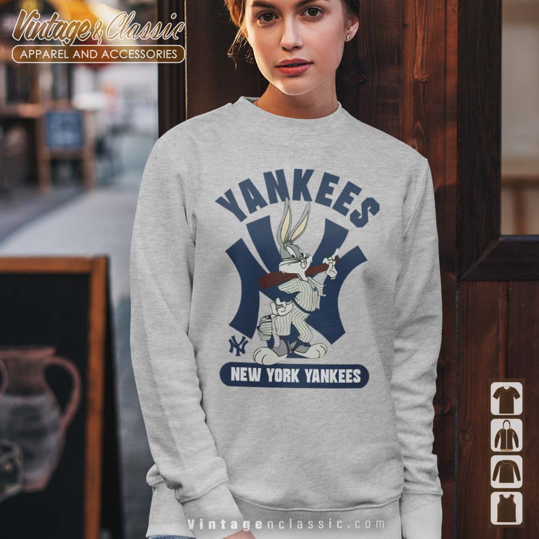 Vintage Style New York Yankees Sweatshirt Yankees MLB 