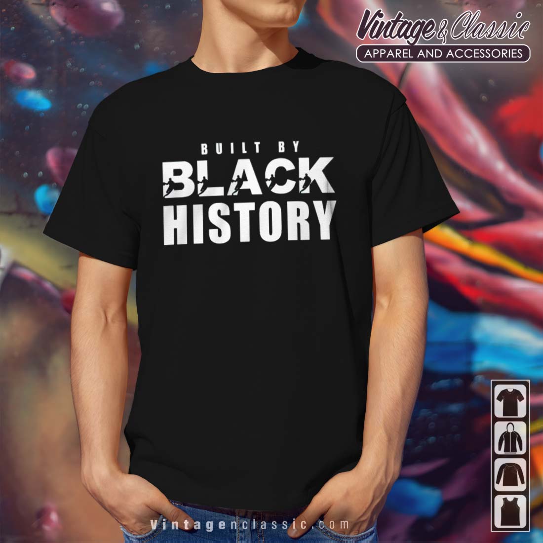 Built by Black History Shirt NBA Black History Month T-shirt 