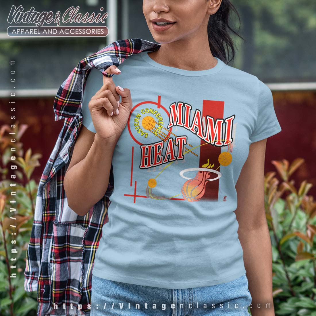NBA Miami Heat Cheerful Mickey Disney Shirt - High-Quality Printed Brand