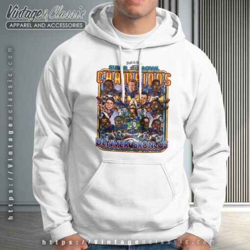 NFL Denver Broncos Caricature Super Bowl Shirt