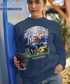 New York Yankees 90s World Series Champions Navy Sweatshirt