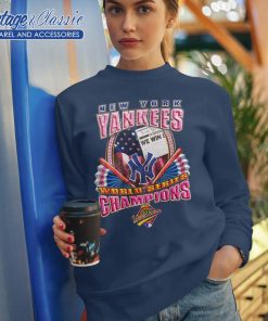 New York Yankees 96 World Series Champions Navy Sweatshirt