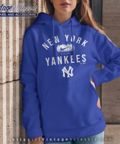 NY YANKEES HOODIE NAVY