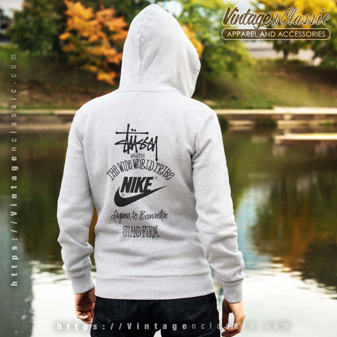 Nike x Stussy The Wide World Tribe Shirt - High-Quality Printed Brand