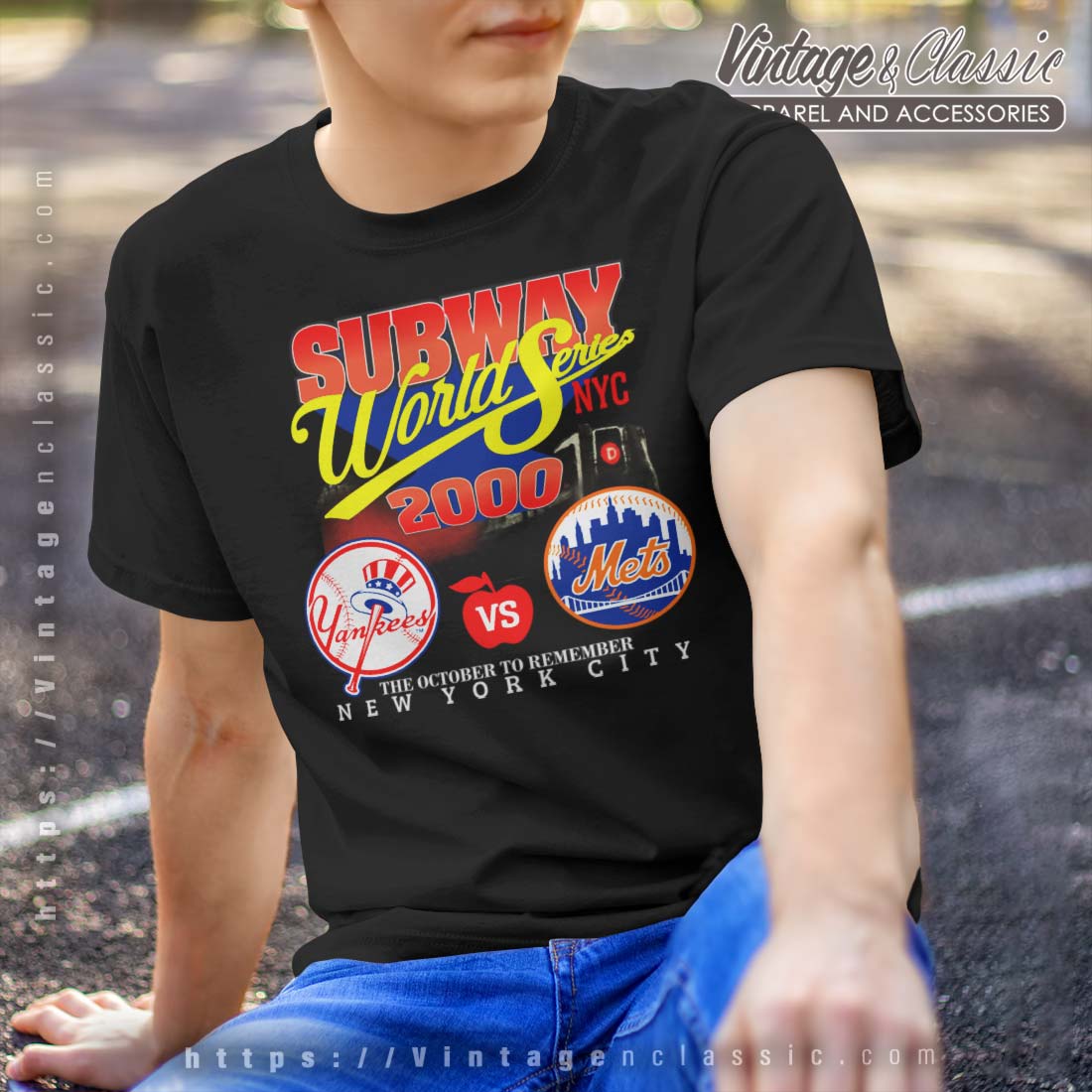 Ny Yankees Vs Mets Subway World Series Shirt - High-Quality