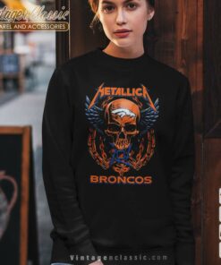 Slayer Skull Denver Broncos Shirt - High-Quality Printed Brand