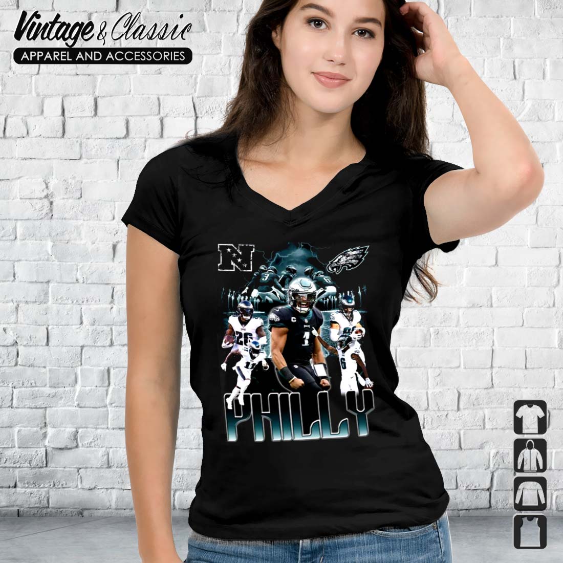 2023 NFC Championship Philadelphia Eagles Tee, Unique Philadelphia