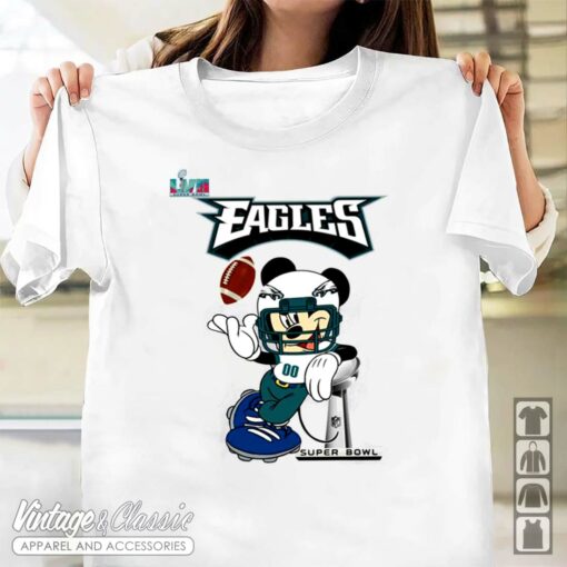 Mickey mouse hiphop x philadelphia eagles champions super bowl lvii 2023  shirt, hoodie, sweater, long sleeve and tank top