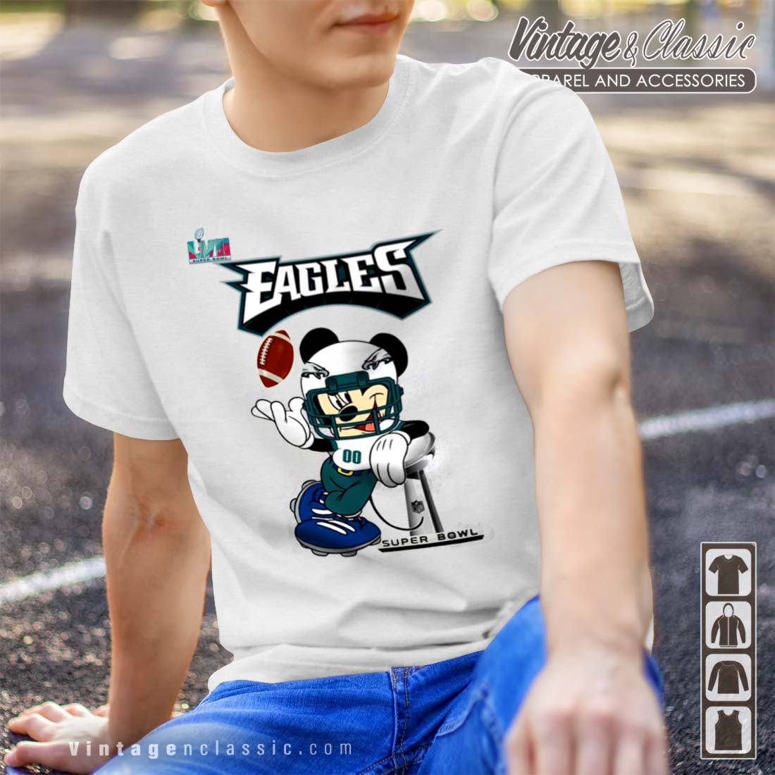 Philadelphia Eagles Mickey Mouse Super Bowl 2023 Shirt - High-Quality  Printed Brand
