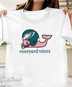 Philadelphia Eagles Vineyard Vines Helmet Shirt