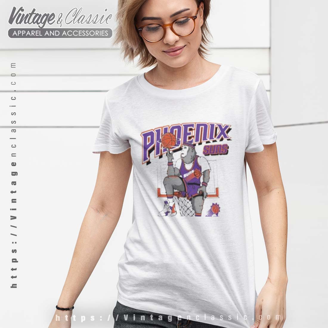Phoenix Suns Gorilla Basketball T Shirt