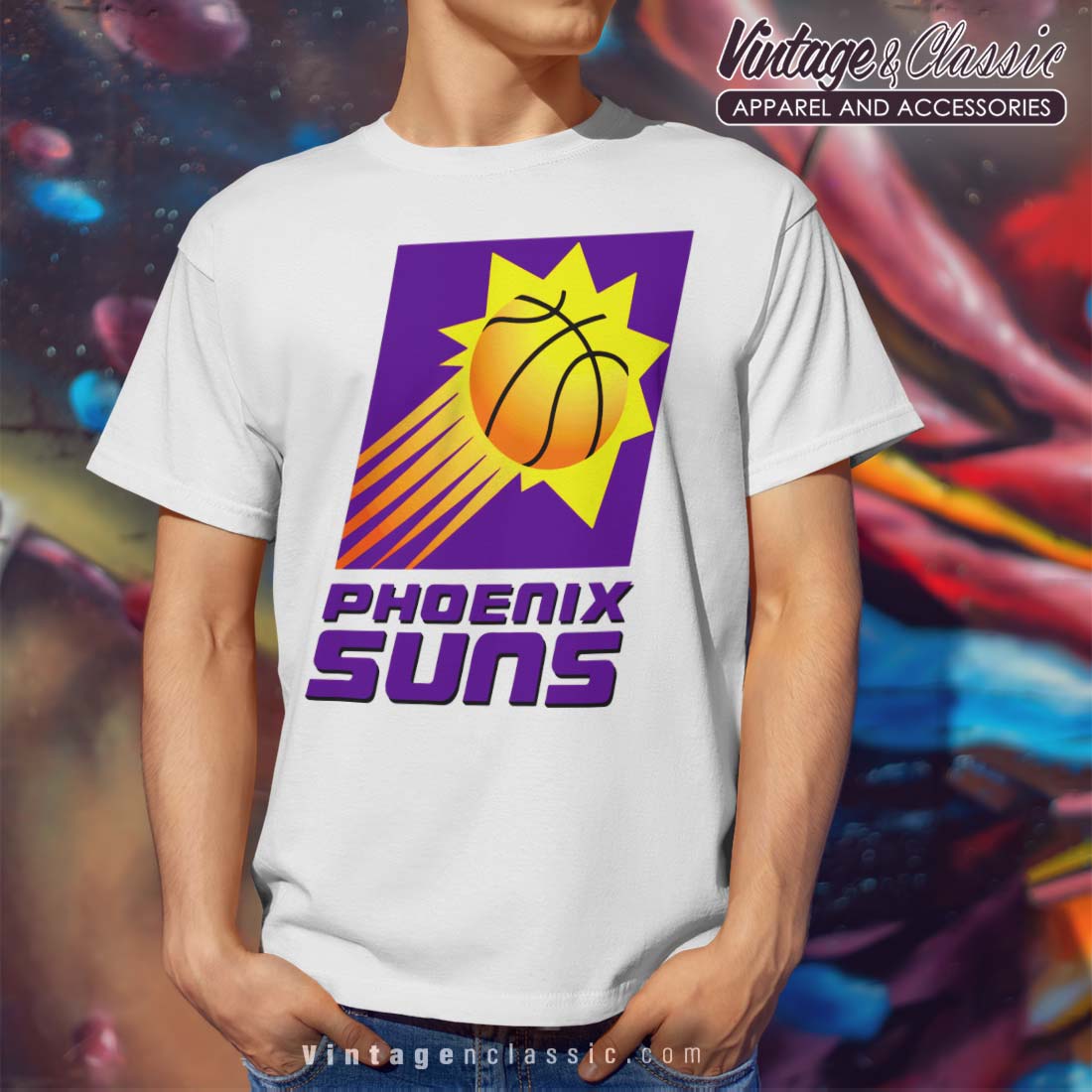 Gildan, Shirts, Vintage Nba Phoenix Suns Looney Tunes Ash Tshirt Phoenix  Suns Basketball Shirt