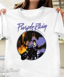 Prince Purple Rain Album Cover Singer Music Legend T Shirt
