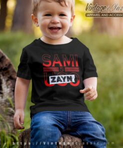 Sami Zayn USO shirt Sami Zayn At Elimination Chamber kids Shirt