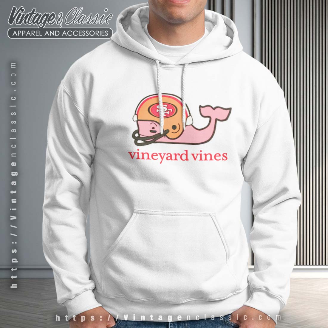 Men's Vineyard Vines White San Francisco 49ers Murray Woven Long