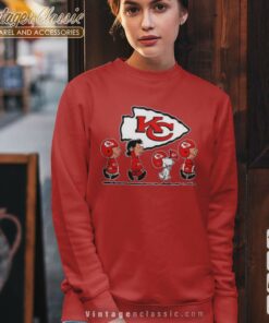 Snoopy Friends Kansas City Chiefs Super Bowl LVII Sweatshirt