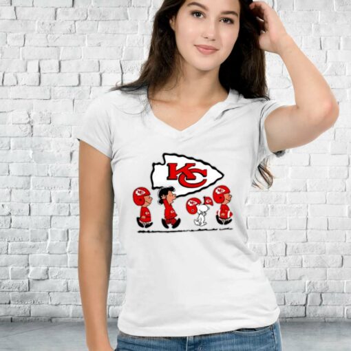 Snoopy Friends Kansas City Chiefs Super Bowl LVII Shirt