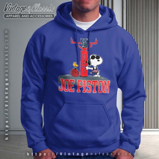 Snoopy Sports Detroit Pistons Shirt