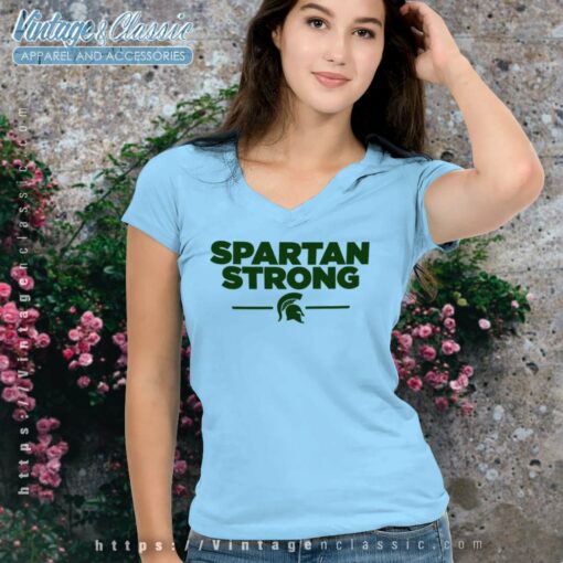 Spartan Strong Shirt, MSU Stay Safe Shirt