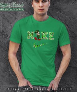 St Patricks Day Mickey NIKE Tshirt