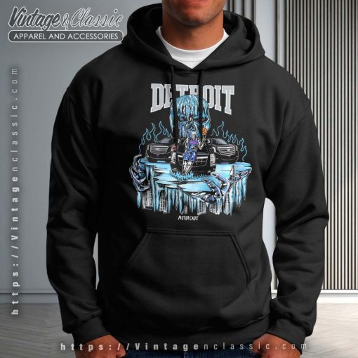 Warren Lotas X Detroit Motorcade Shirt, Detroit Pistons Shirt
