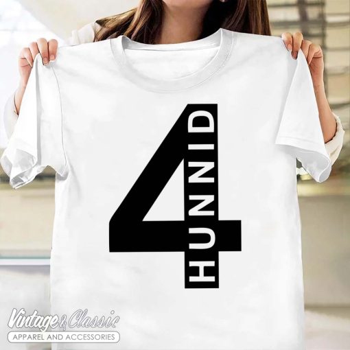 4Hunnid YG Black Graphic Logo Shirt