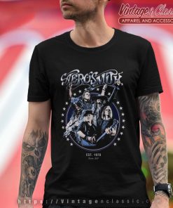 Aerosmith Boston Est 1970 Shirt T shirt Men