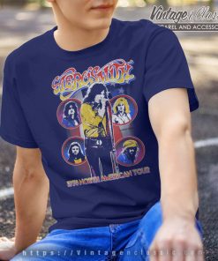 Aerosmith Tshirt 1978 North America Tour T shirt Men