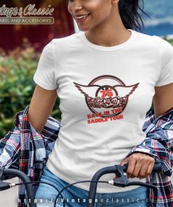 Back in The Saddle 76 Aerosmith Shirt Women T shirt