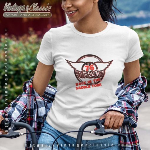 Back in The Saddle ’76 Aerosmith Shirt, Gift for Aerosmith fans