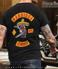 Bandidos MC Idaho T shirt Back