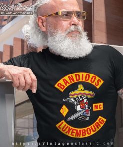 Bandidos MC Luxembourg Men T shirt