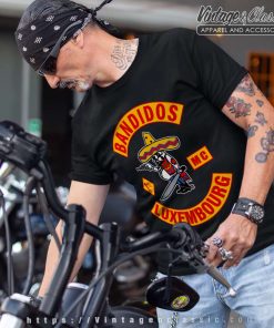 Bandidos MC Luxembourg T shirt