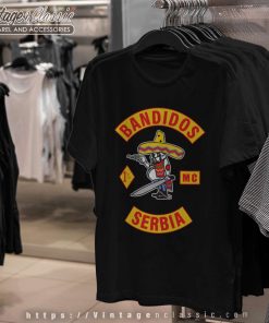 Bandidos MC Serbia Store T shirt