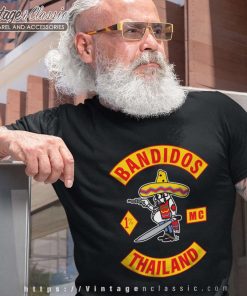 Bandidos MC Thailand Men T shirt