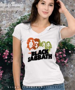 Black Sabbath Band Sketch Vneck