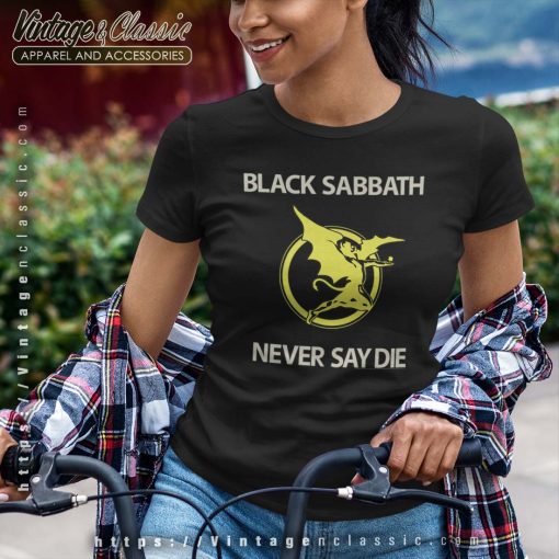 Black Sabbath Never Say Die Creature Premium Shirt