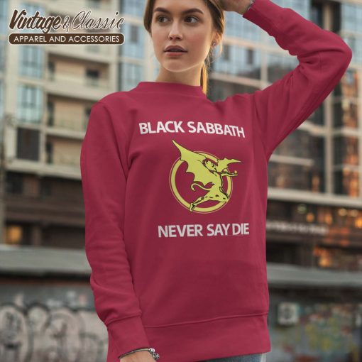 Black Sabbath Never Say Die Creature Premium Shirt