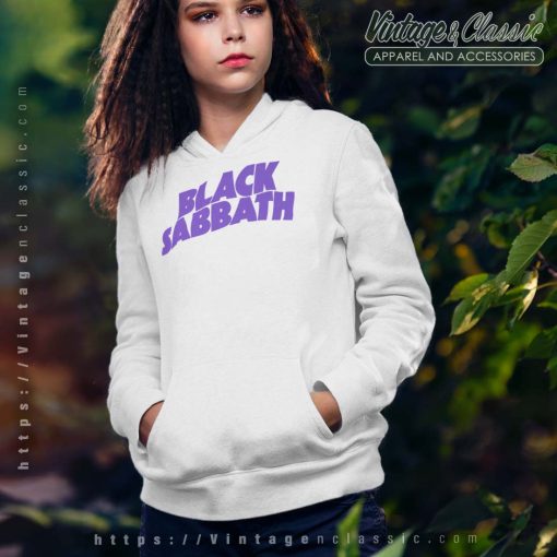 Black Sabbath Purple Logo Premium Shirt