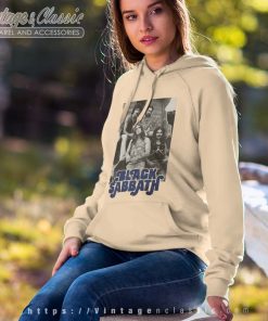 Black Sabbath Retro Photo Women Hoodie