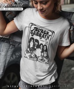 Black Sabbath World Tour 78 Tshirt 1