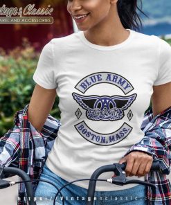 Blue Army Tour Aerosmith Shirt T shirt Women